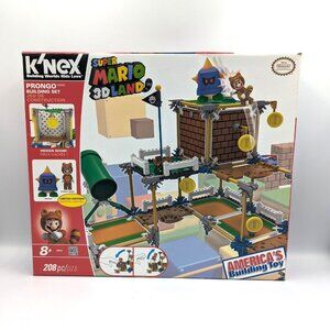 K'NEX Nintendo Super Mario 3D Land Prongo Building Set COMPLETE Tanooki Mario